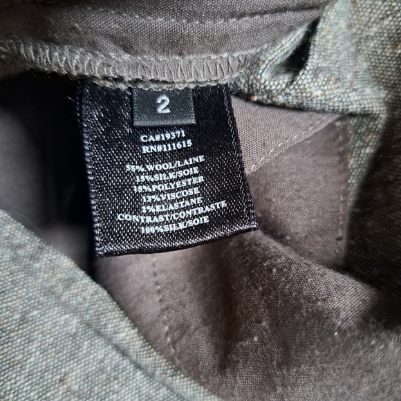 Robert Rodriguez Pants Womens Silk Wool Blend Low Rise Wide Leg 30x33 - Picture 3 of 12